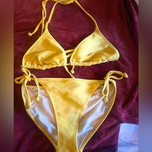Yellow Old Navy Bikini